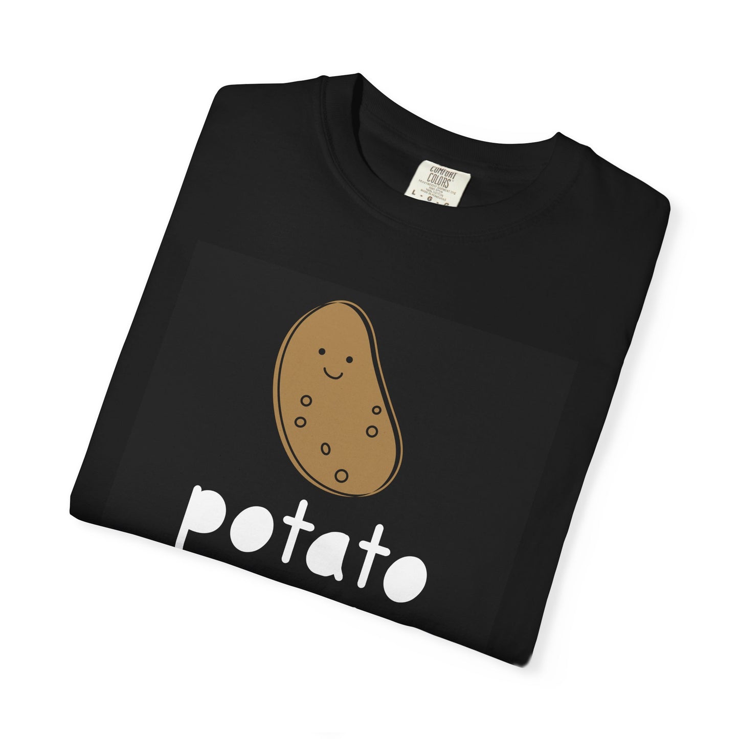 Funny Potato Graphic T-Shirt | Unisex Humor Tee, Cute Food Shirt, Casual Wear, Gift for Foodies, Quirky Apparel