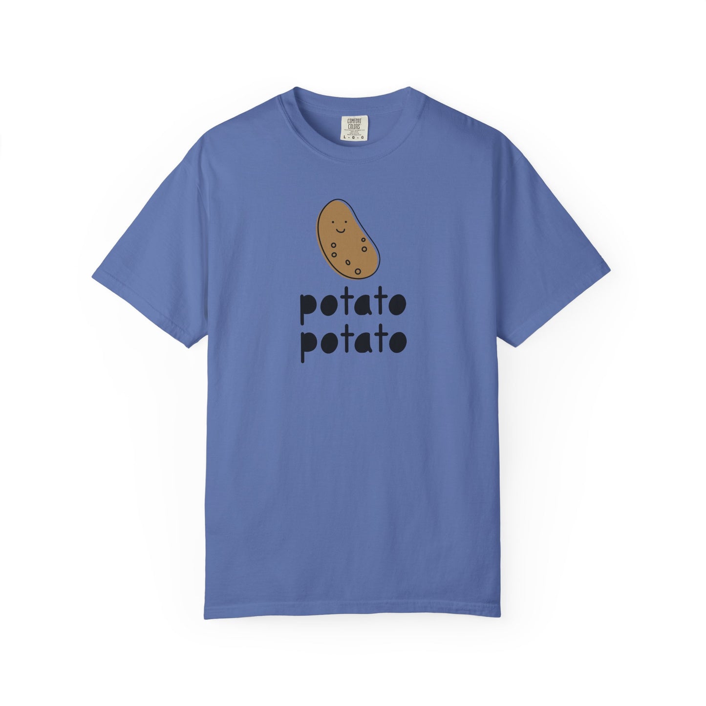 Funny Potato Graphic T-Shirt | Unisex Humor Tee, Cute Food Shirt, Casual Wear, Gift for Foodies, Quirky Apparel