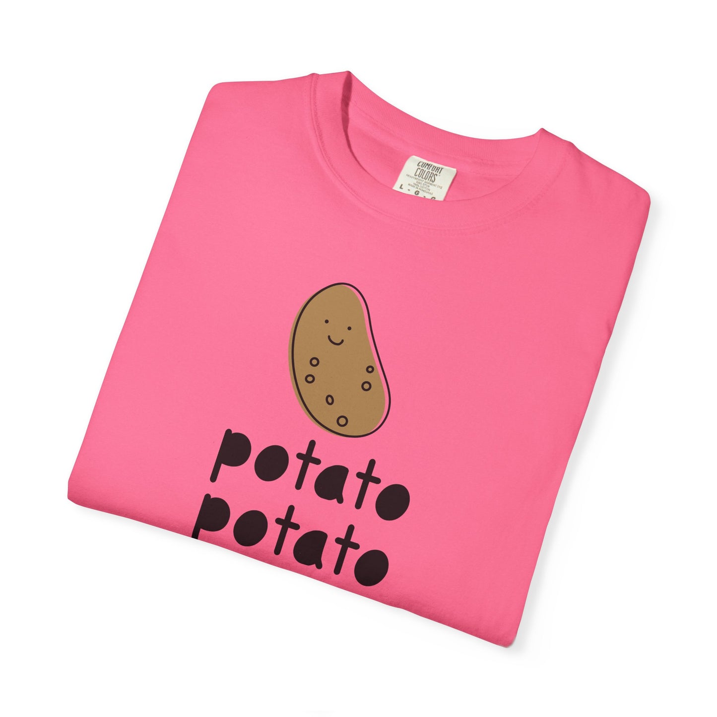 Funny Potato Graphic T-Shirt | Unisex Humor Tee, Cute Food Shirt, Casual Wear, Gift for Foodies, Quirky Apparel