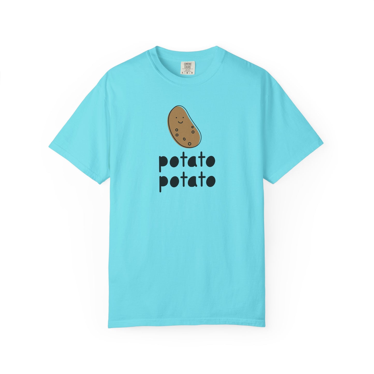 Funny Potato Graphic T-Shirt | Unisex Humor Tee, Cute Food Shirt, Casual Wear, Gift for Foodies, Quirky Apparel