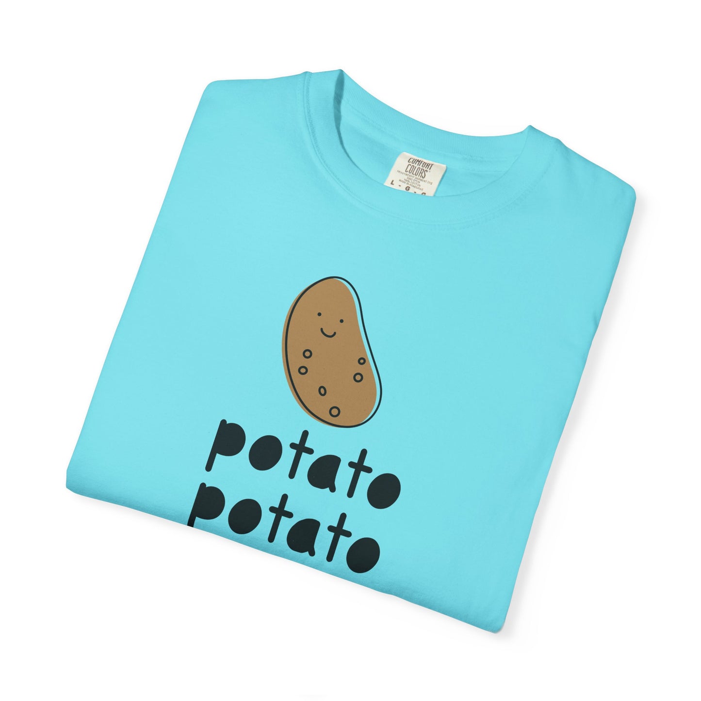 Funny Potato Graphic T-Shirt | Unisex Humor Tee, Cute Food Shirt, Casual Wear, Gift for Foodies, Quirky Apparel