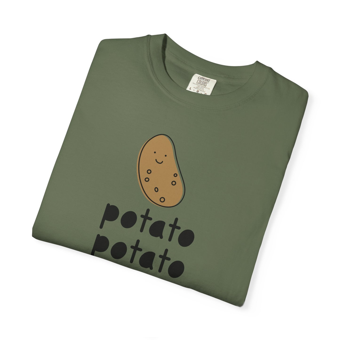 Funny Potato Graphic T-Shirt | Unisex Humor Tee, Cute Food Shirt, Casual Wear, Gift for Foodies, Quirky Apparel