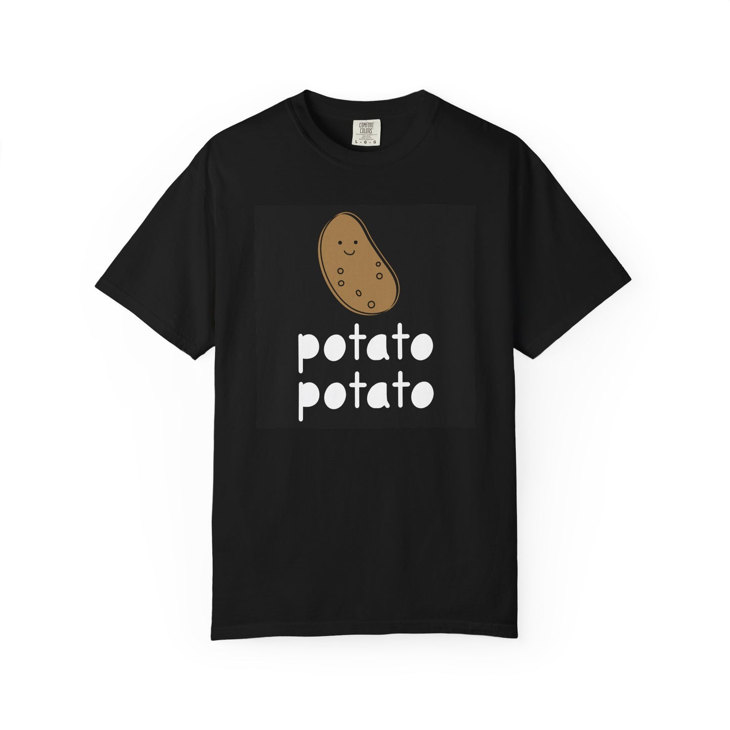 Funny Potato Graphic T-Shirt | Unisex Humor Tee, Cute Food Shirt, Casual Wear, Gift for Foodies, Quirky Apparel