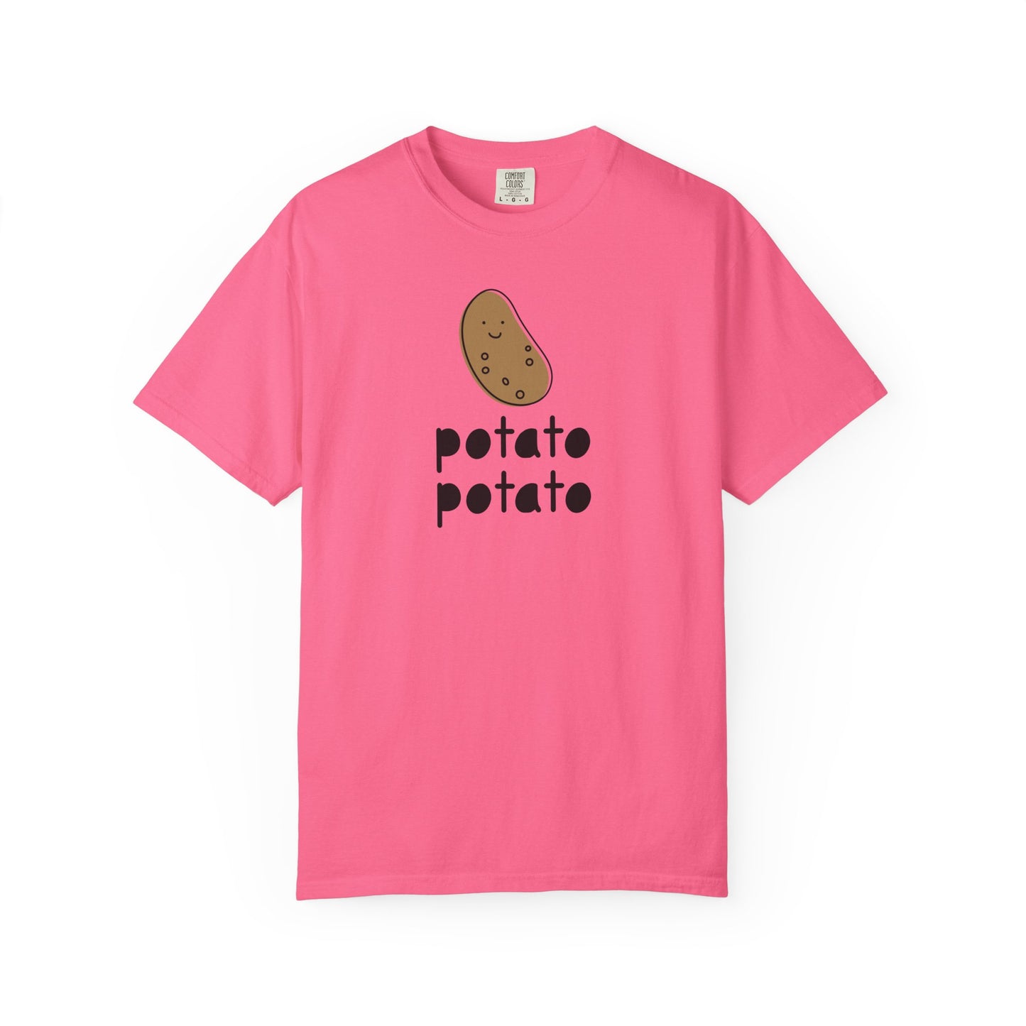 Funny Potato Graphic T-Shirt | Unisex Humor Tee, Cute Food Shirt, Casual Wear, Gift for Foodies, Quirky Apparel